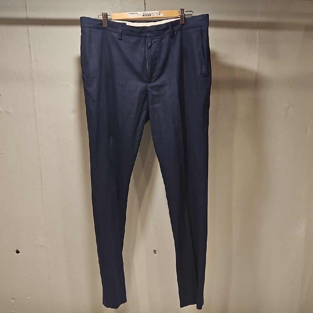 J. Crew Men's Deep Blue Dress Pants